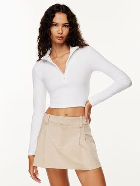 Aritzia Sunday Best 1/2 Zip Longsleeve